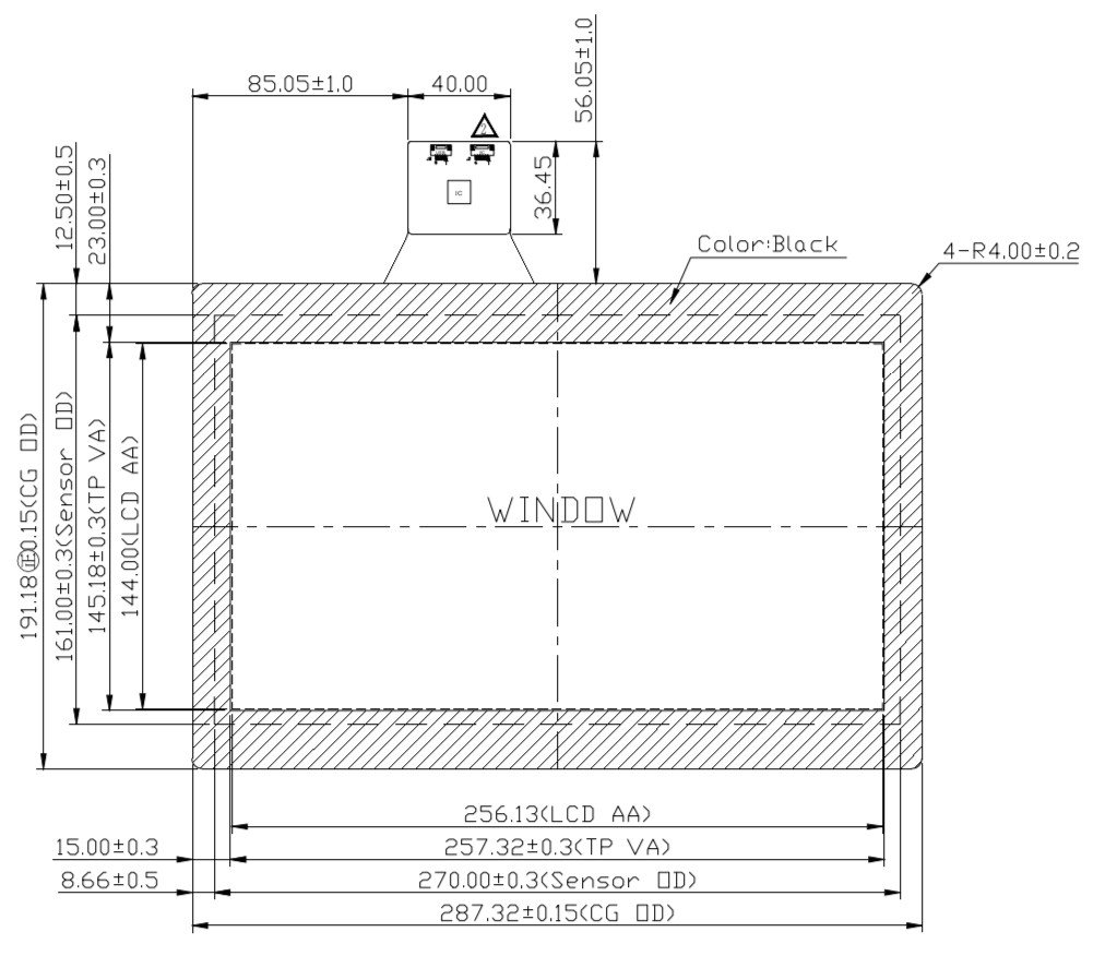 F116PET-T21 2D Drawing