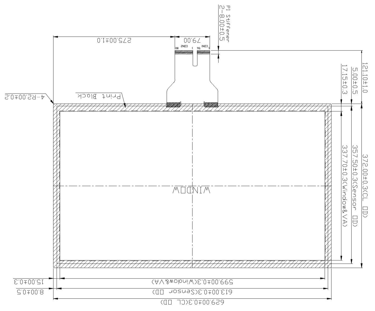 B270PBU-E03 2D Drawing