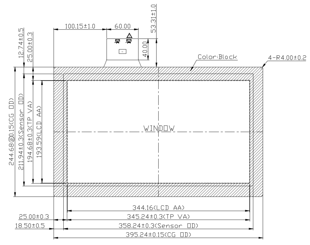 B156PFU-E03 2D Drawing