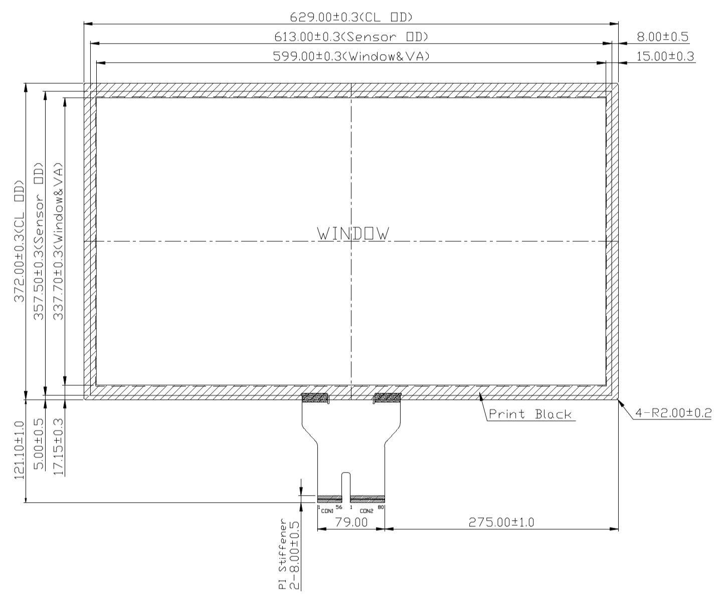 B270PBU-E03 2D Drawing