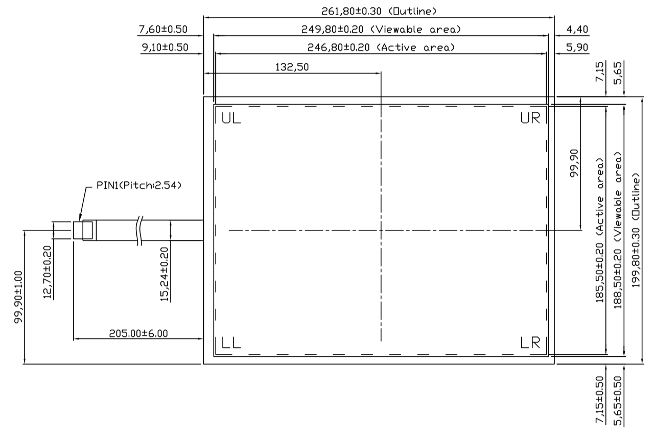 B121R5U-E01 2D Drawing