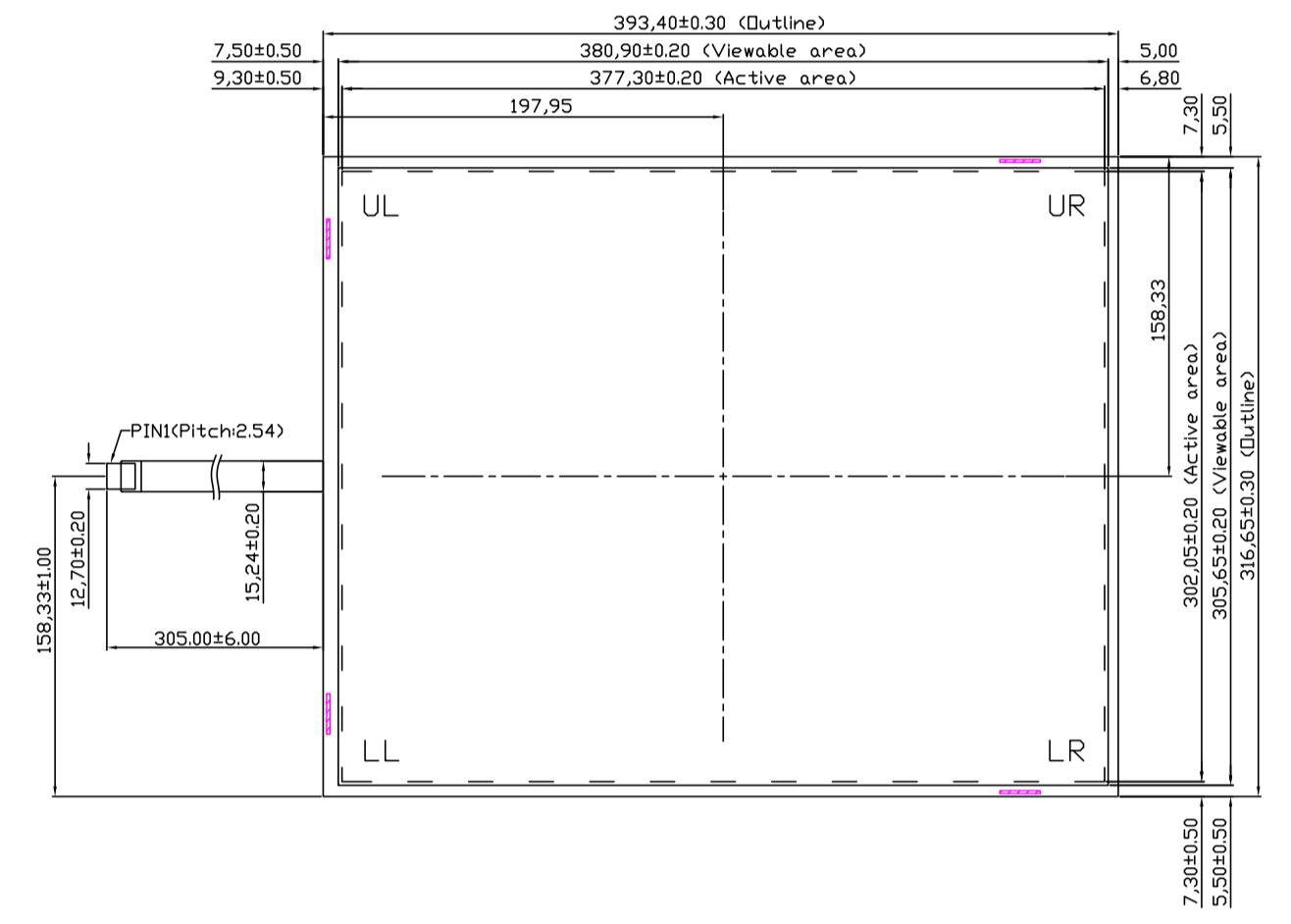 B190R5U-E01 2D Drawing