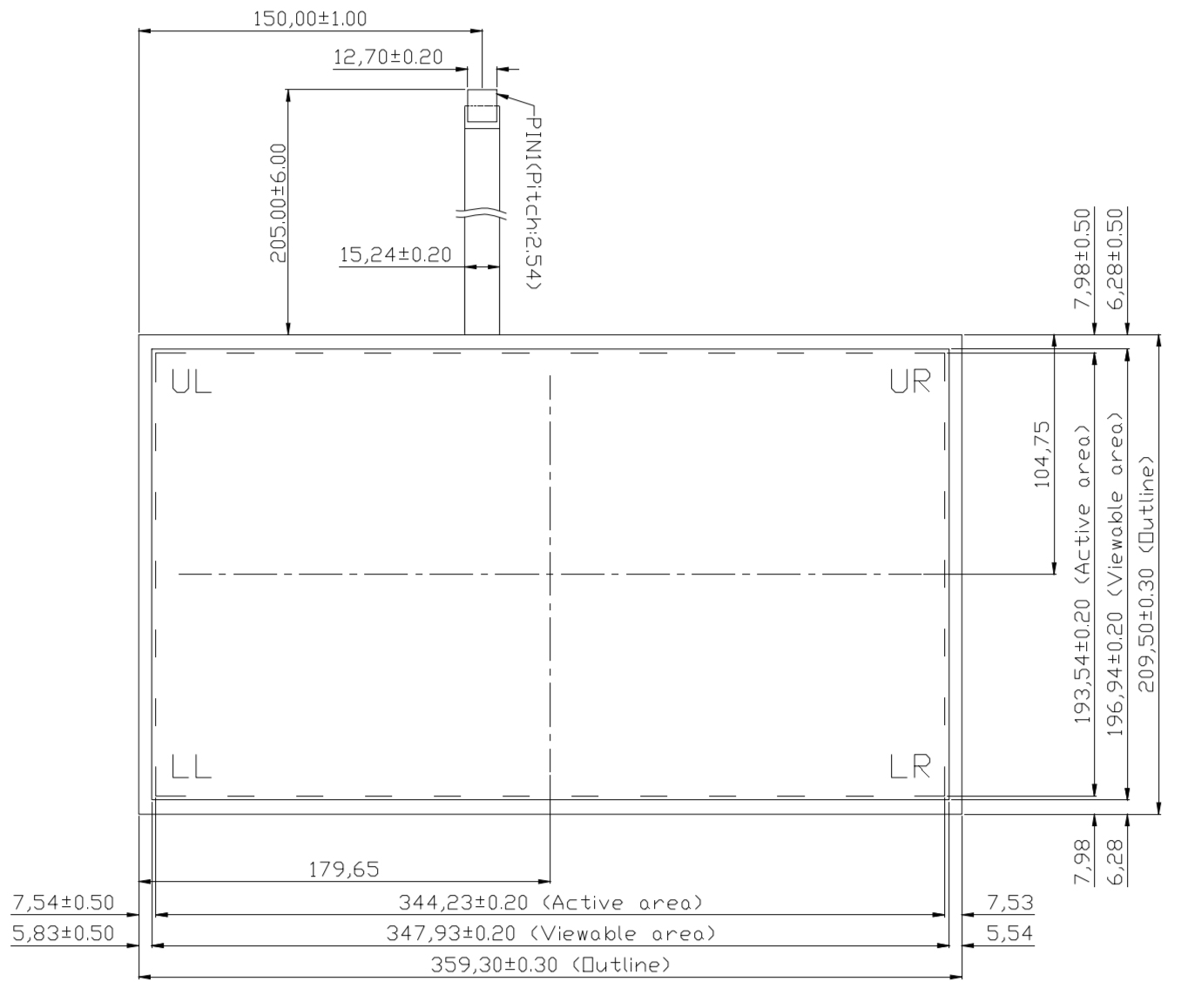 B156R5U-E01 2D Drawing