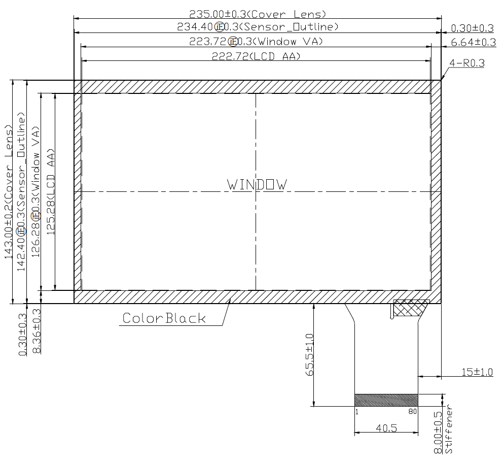 B101PBU-E01 2D Drawing