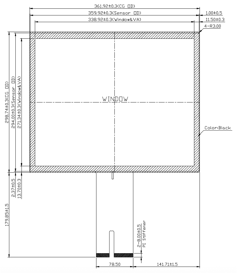 B170PBU-E05 2D Drawing